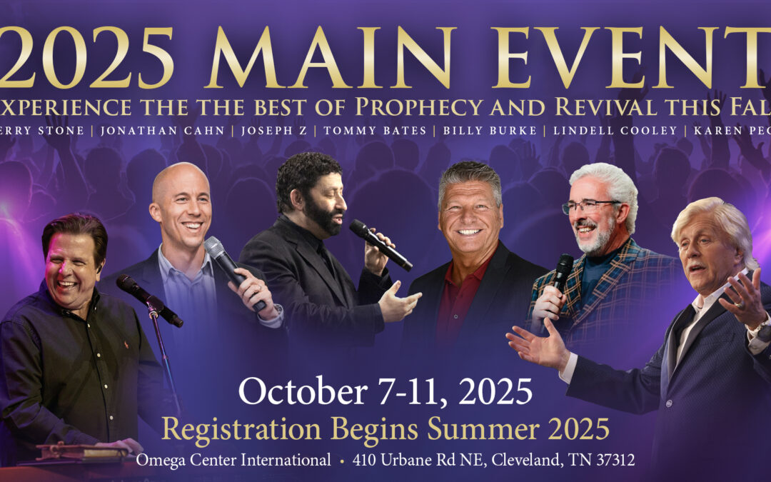 Guest Speaker at Perry Stone’s 2025 Main Event Conference | Cleveland, TN
